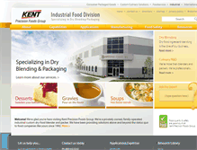 Tablet Screenshot of industrial.precisionfoods.com